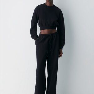 Aritzia Black Track Pants